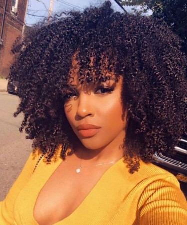 Afro Kinky Curly Human Hair Three Bundles With 13X4 Lace Frontal Closure 1 pieces /Set 13*4 Lace Closure With Three Afro Kinky Curly Human Hair Bundles