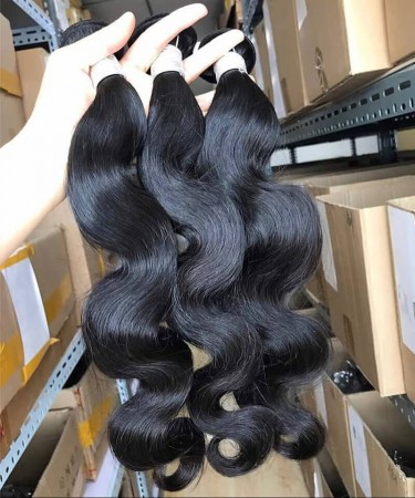 Body Wave Human Hair Four Bundles With 2x6 HD Lace Closure 1 pieces /Set 2x6 HD Lace Closure With Four Body Wave Human Hair Bundles