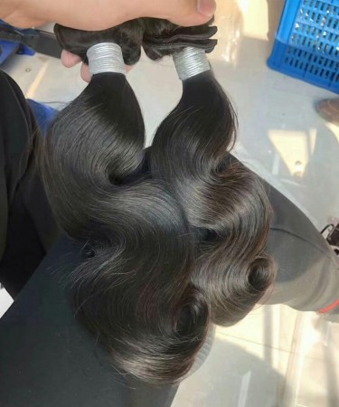 Body Wave Human Hair Two Bundles With 360 Lace Closure 1 pieces /Set 360 Lace Closure With Two Body Wave Human Hair Bundles