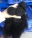 Kinky Straight Human Hair Three Bundles With 5*5 Lace Closure 