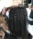 Kinky Straight Human Hair Three Bundles With 4*4 Lace Closure 